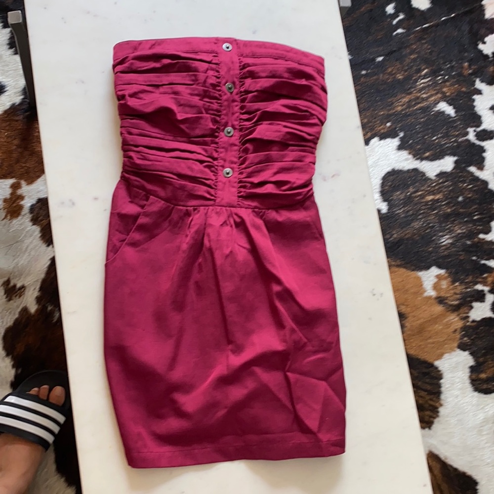 Maroon dress
